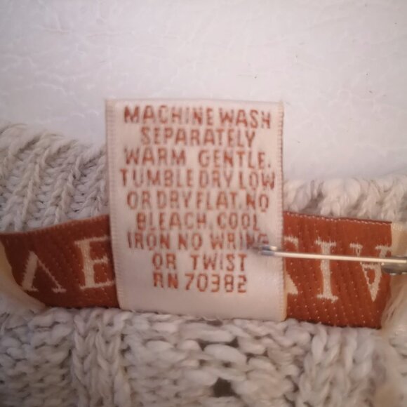 Venezia Ladies Beige Straight Fit Size 22/24 V-neck Tunic / Sweater - Picture 5 of 10